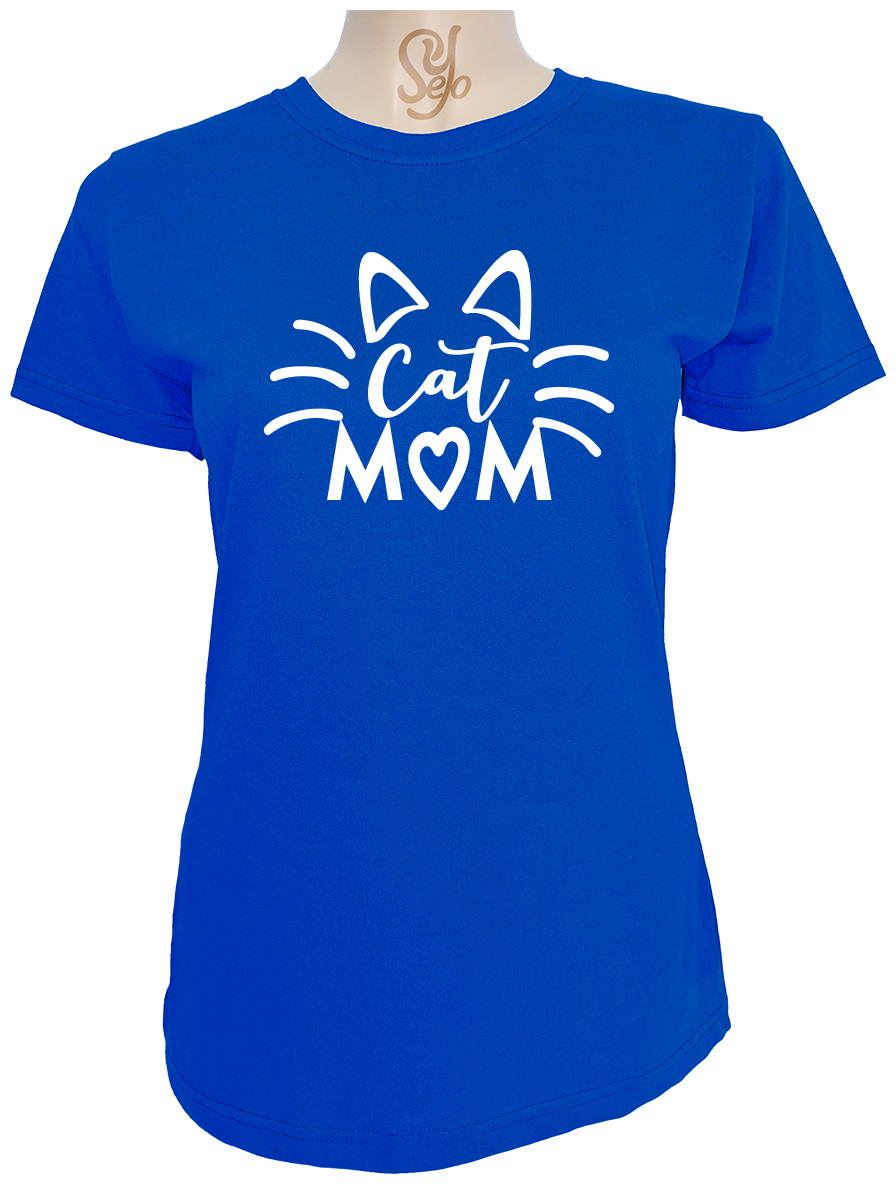 Polera Para Parejas Cat Mom Cat Dad Amantes de los gatos 13 Polera Para Parejas Cat Mom Cat Dad Amantes de los gatos