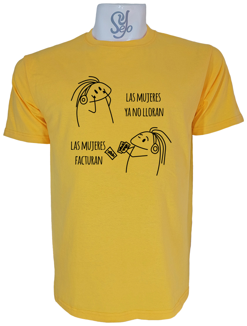 Polera de Hombre Las Mujeres Ya No Lloran Las Mujeres Facturan 7 Polera de Hombre Las Mujeres Ya No Lloran Las Mujeres Facturan