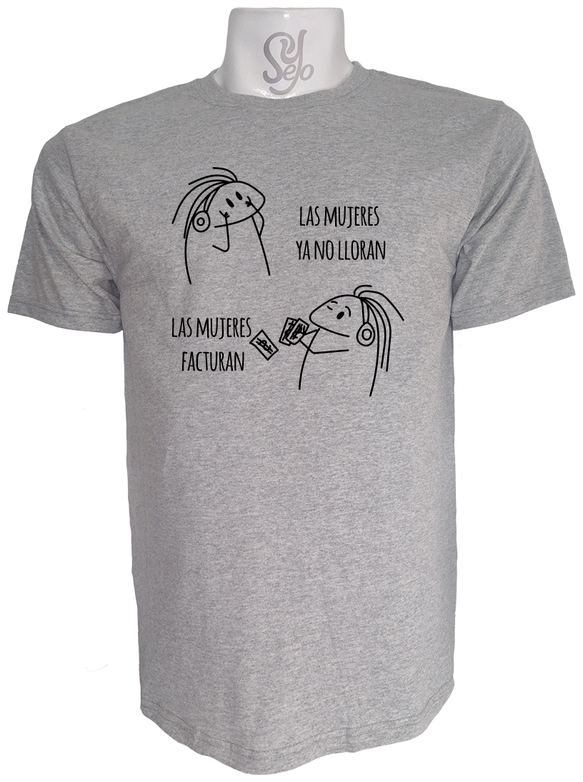 Polera de Hombre Las Mujeres Ya No Lloran Las Mujeres Facturan 3 Polera de Hombre Las Mujeres Ya No Lloran Las Mujeres Facturan