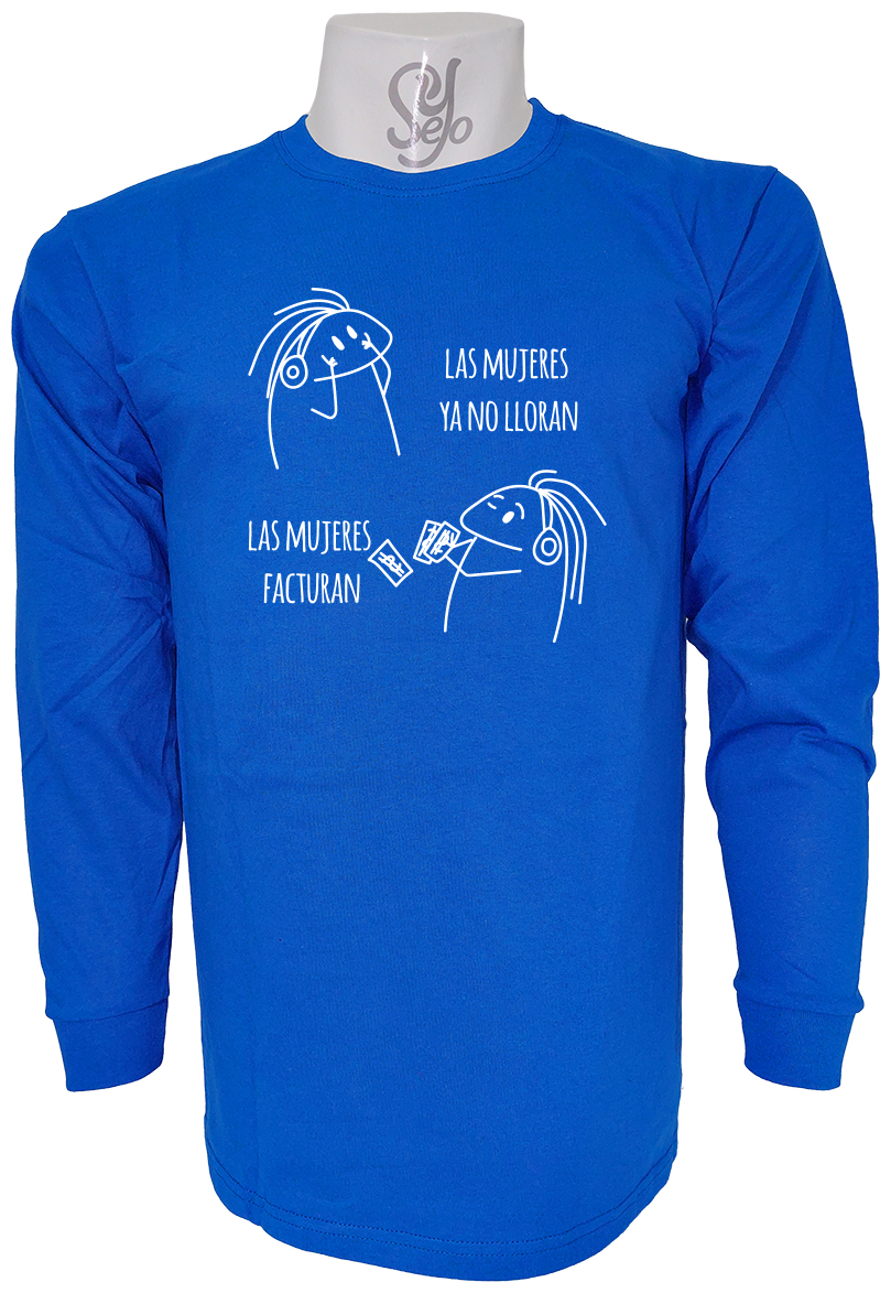 Polera De Hombre Manga Larga Las Mujeres Ya No Lloran Las Mujeres Facturan 4 Polera De Hombre Manga Larga Las Mujeres Ya No Lloran Las Mujeres Facturan