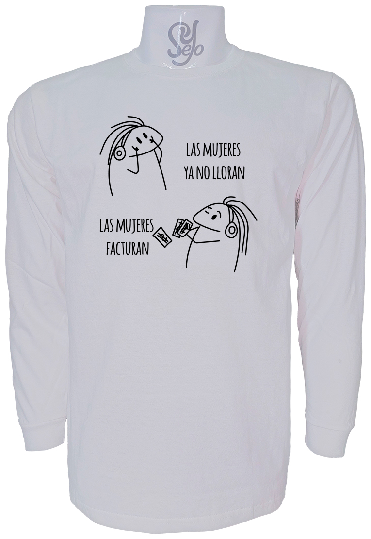 Polera De Hombre Manga Larga Las Mujeres Ya No Lloran Las Mujeres Facturan 1 Polera De Hombre Manga Larga Las Mujeres Ya No Lloran Las Mujeres Facturan