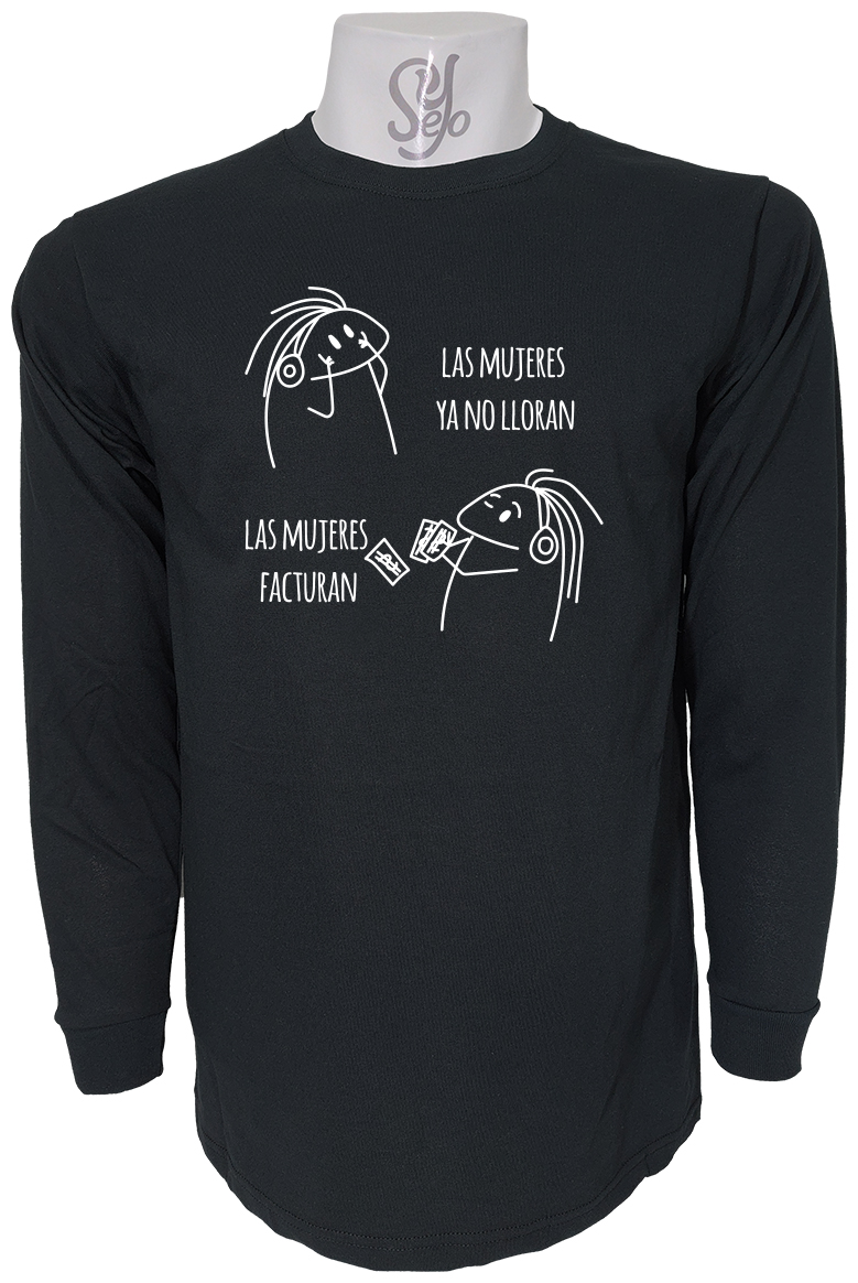 Polera De Hombre Manga Larga Las Mujeres Ya No Lloran Las Mujeres Facturan 3 Polera De Hombre Manga Larga Las Mujeres Ya No Lloran Las Mujeres Facturan