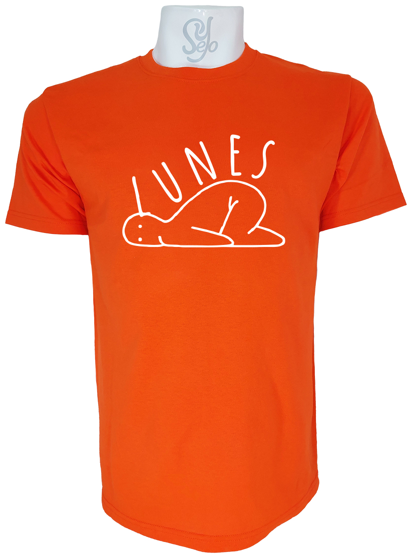 Polera de Hombre Meme Flojera De Cada Lunes 5 Polera de Hombre Meme Flojera De Cada Lunes