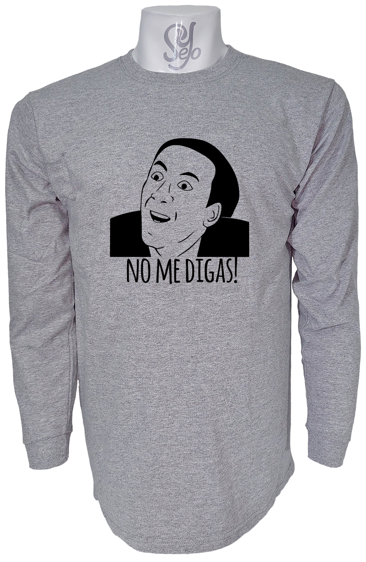 Polera De Hombre Manga Larga Meme No Me Digas Troll Face 2 Polera De Hombre Manga Larga Meme No Me Digas Troll Face
