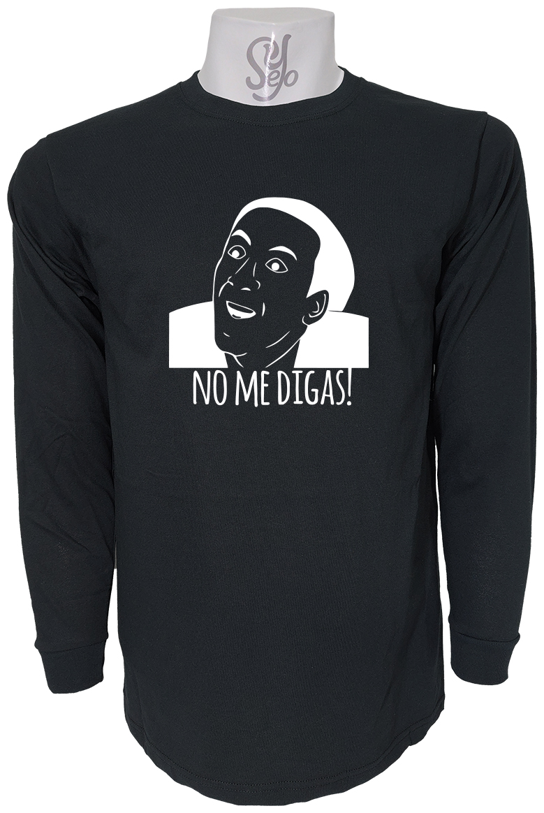 Polera De Hombre Manga Larga Meme No Me Digas Troll Face 3 Polera De Hombre Manga Larga Meme No Me Digas Troll Face