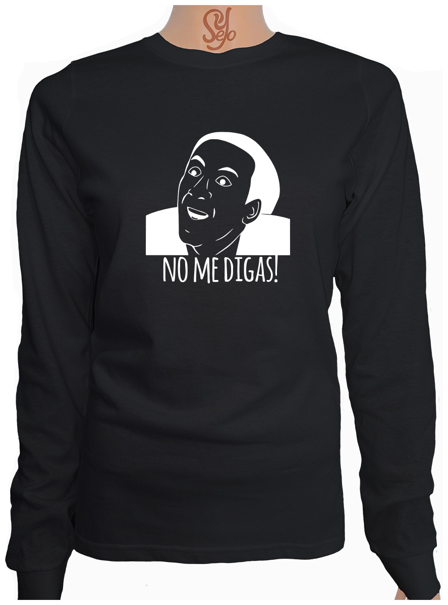 Polera De Mujer Manga Larga Meme No Me Digas Troll Face 2 Polera De Mujer Manga Larga Meme No Me Digas Troll Face