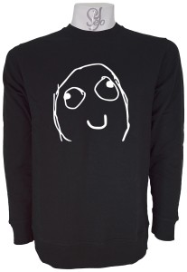 Poleron Polo Meme smiley derp carita sonriente