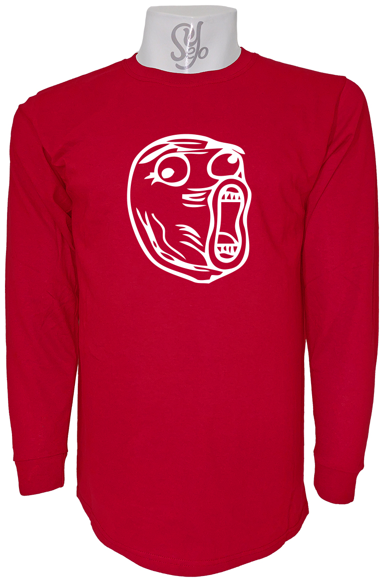 Polera De Hombre Manga Larga Meme Lol Troll Face 5 Polera De Hombre Manga Larga Meme Lol Troll Face