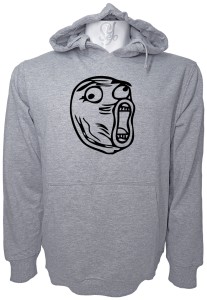Poleron Con Capucha Meme Lol Troll Face