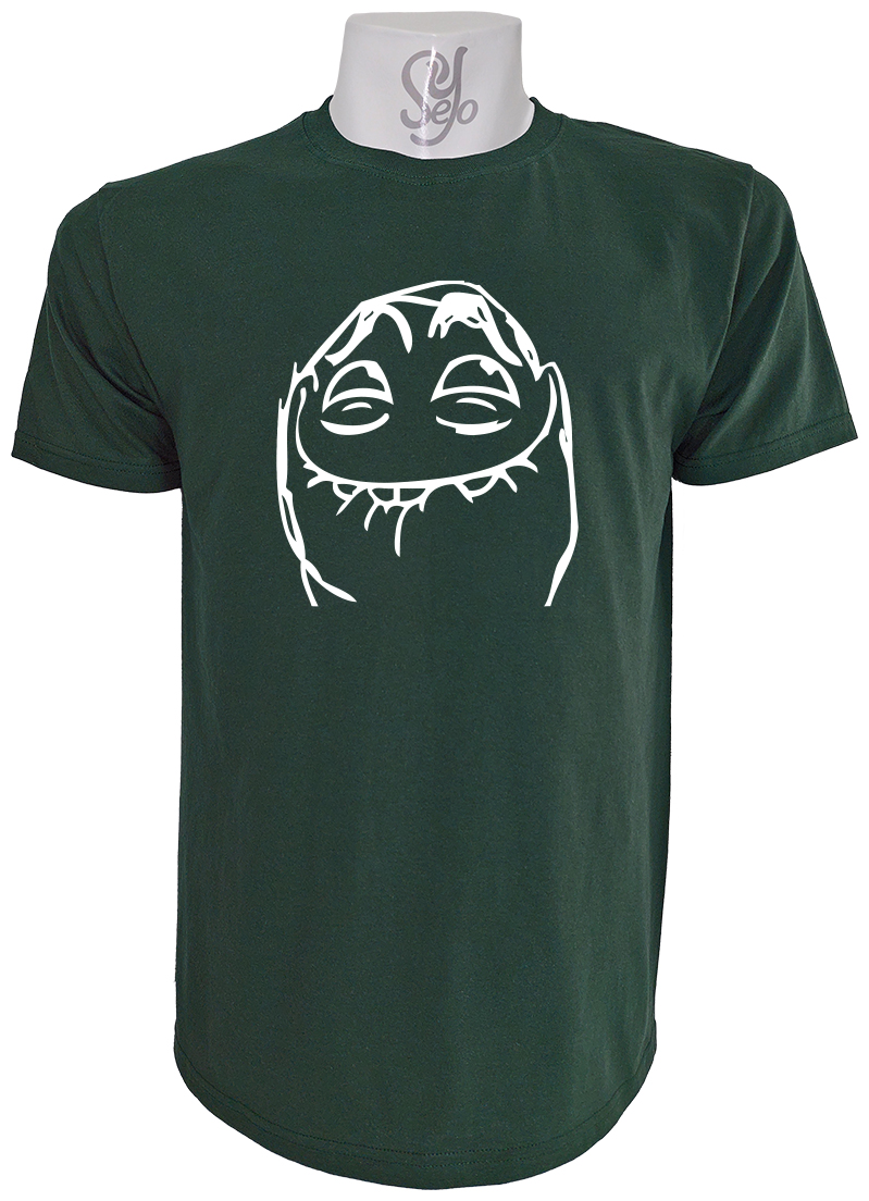 Polera de Hombre Meme Picaro Mouth Closed Troll Face 8 Polera de Hombre Meme Picaro Mouth Closed Troll Face