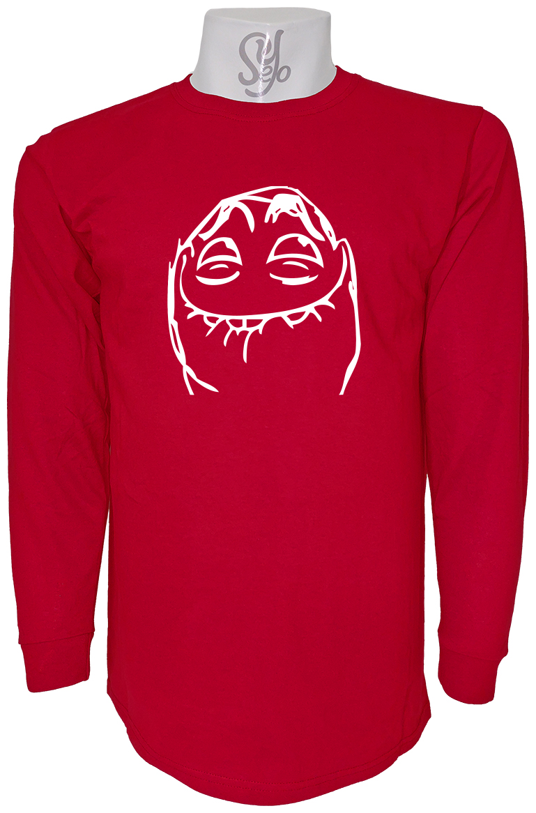 Polera De Hombre Manga Larga Meme Picaro Mouth Closed Troll Face 5 Polera De Hombre Manga Larga Meme Picaro Mouth Closed Troll Face