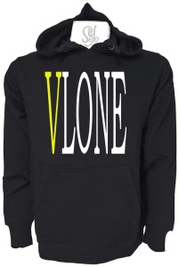 Poleron Con Capucha VLONE You Live Alone, You Die Alone (rep)