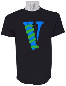Polera de Hombre VLONE Serpiente Live Alone, Die Alone