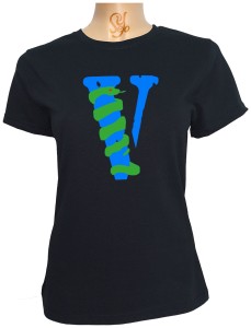 Polera De Mujer VLONE Serpiente Live Alone, Die Alone