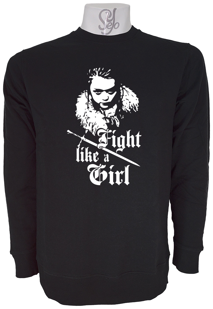 Poleron Polo Fight Like a Girl Juego De Tronos 1 Poleron Polo Fight Like a Girl Juego De Tronos